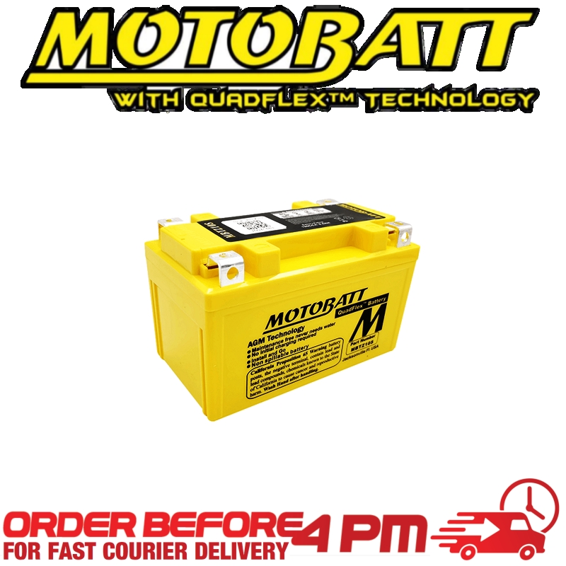 Motobatt AGM GEL Battery MBTZ10S Fully Sealed CTZ10S & CTX7ABS