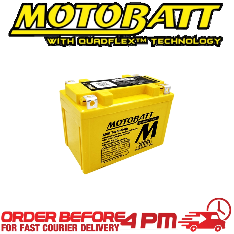 Motobatt AGM GEL Battery MBTZ14S Fully Sealed CTZ14S CTZ12S CT12ABS